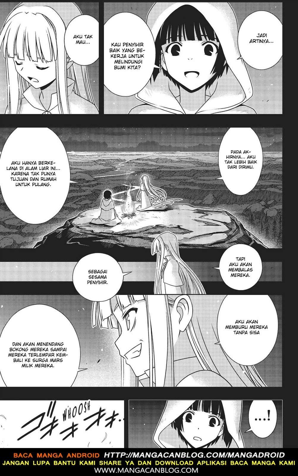 UQ Holder! Bab 153 halaman 14