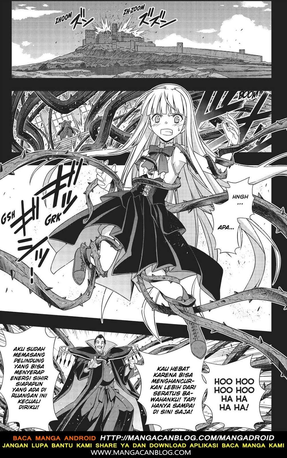 UQ Holder! Bab 153 halaman 16