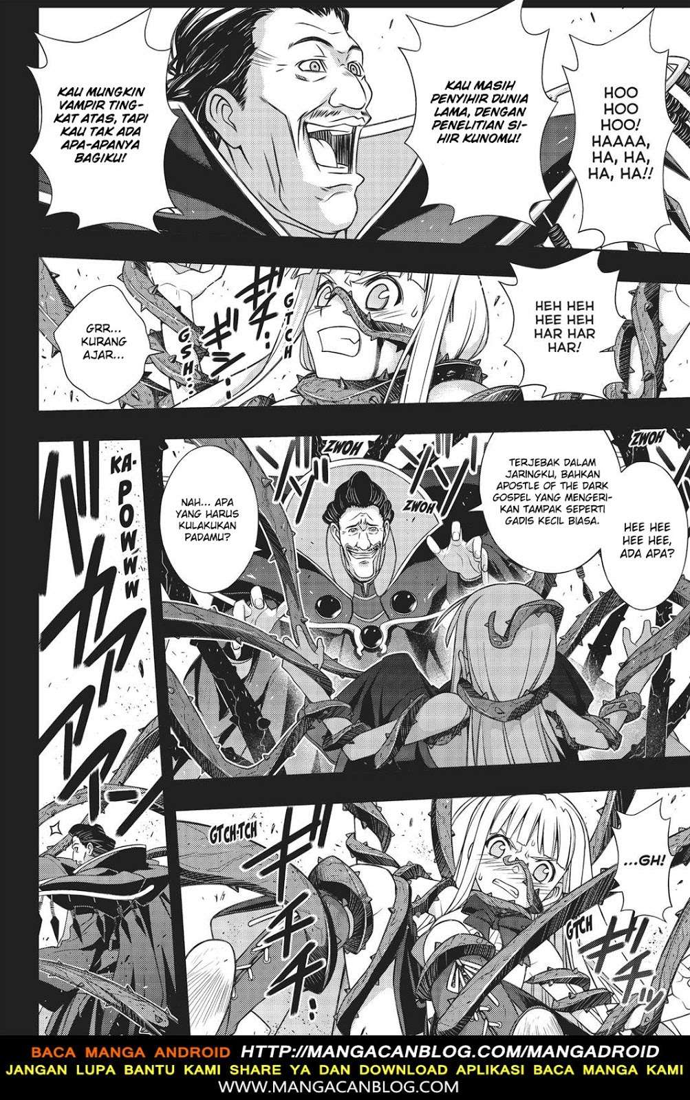 UQ Holder! Bab 153 halaman 17
