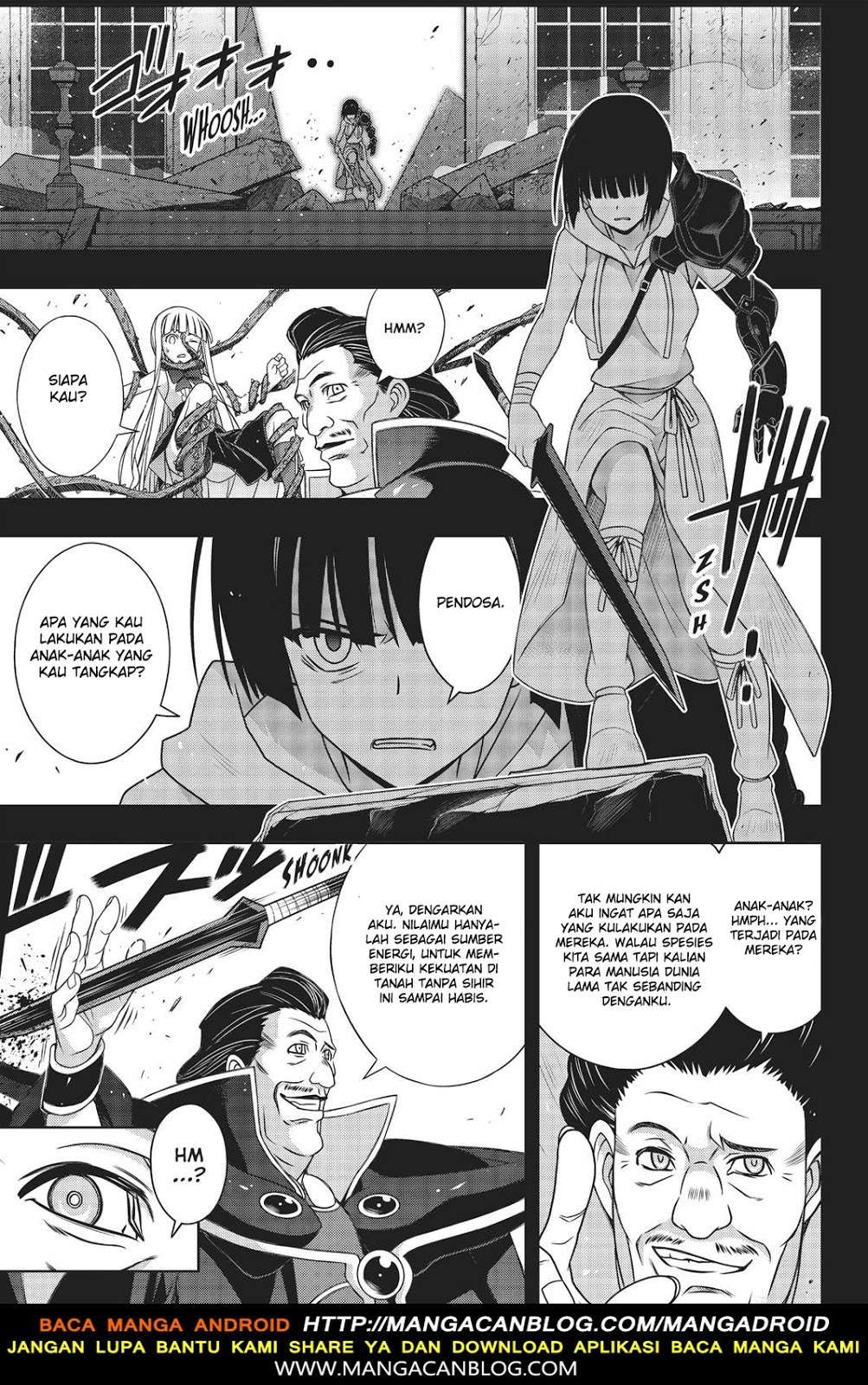 UQ Holder! Bab 153 halaman 18