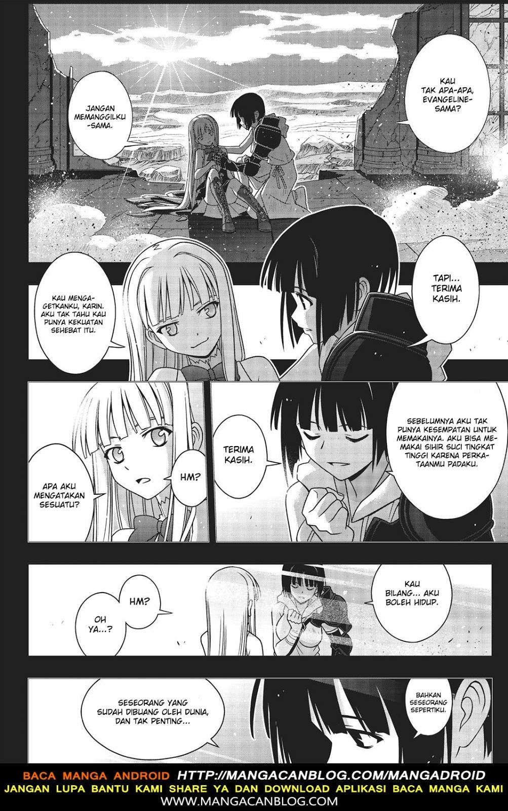 UQ Holder! Bab 153 halaman 21