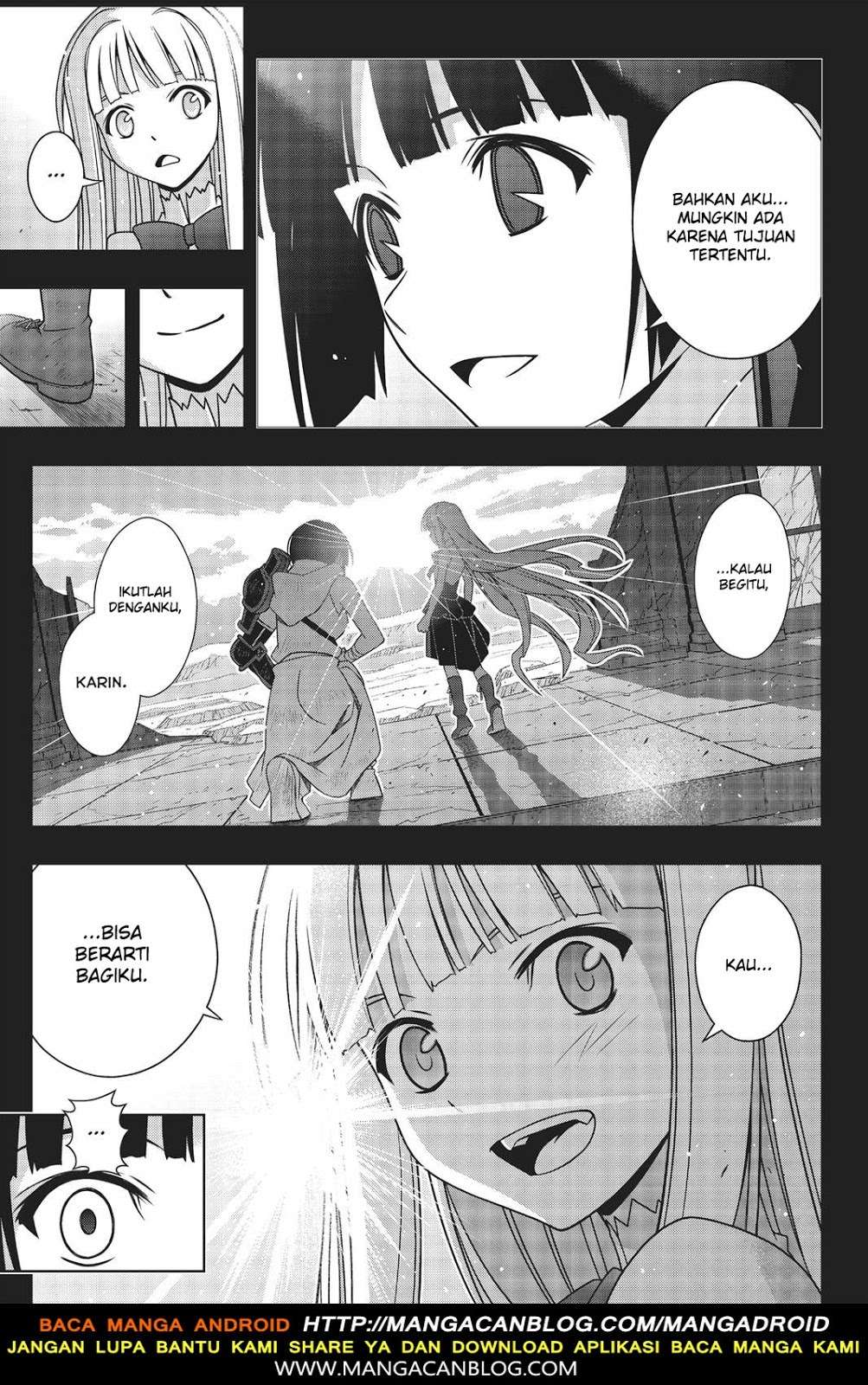 UQ Holder! Bab 153 halaman 22