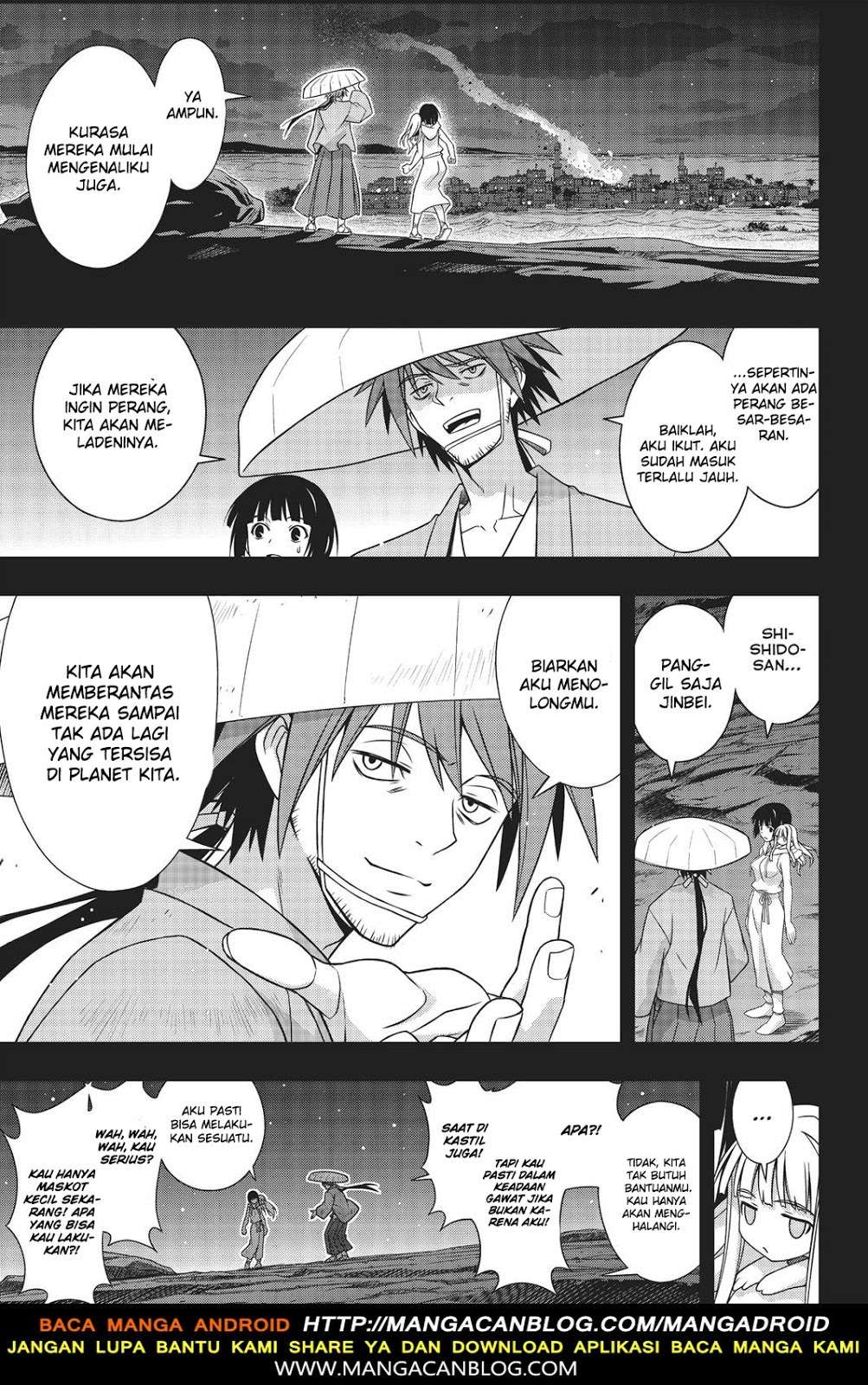 UQ Holder! Bab 153 halaman 36