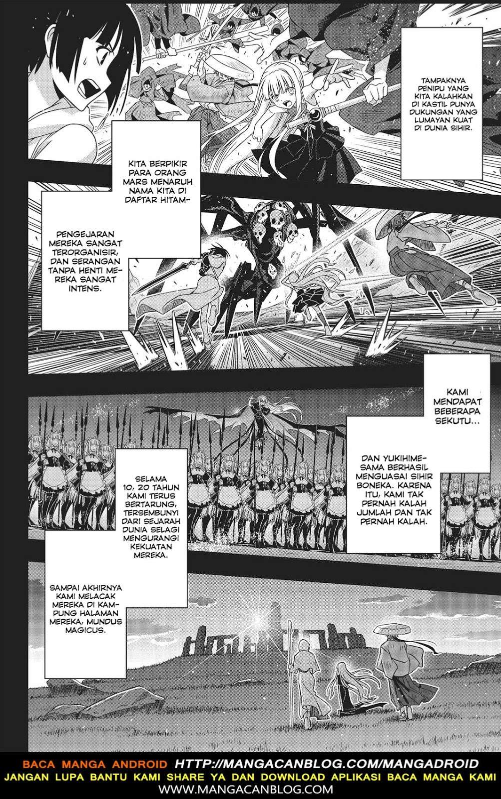 UQ Holder! Bab 153 halaman 37