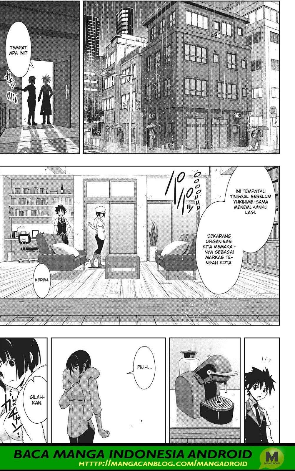 UQ Holder! chapter 155 halaman 22