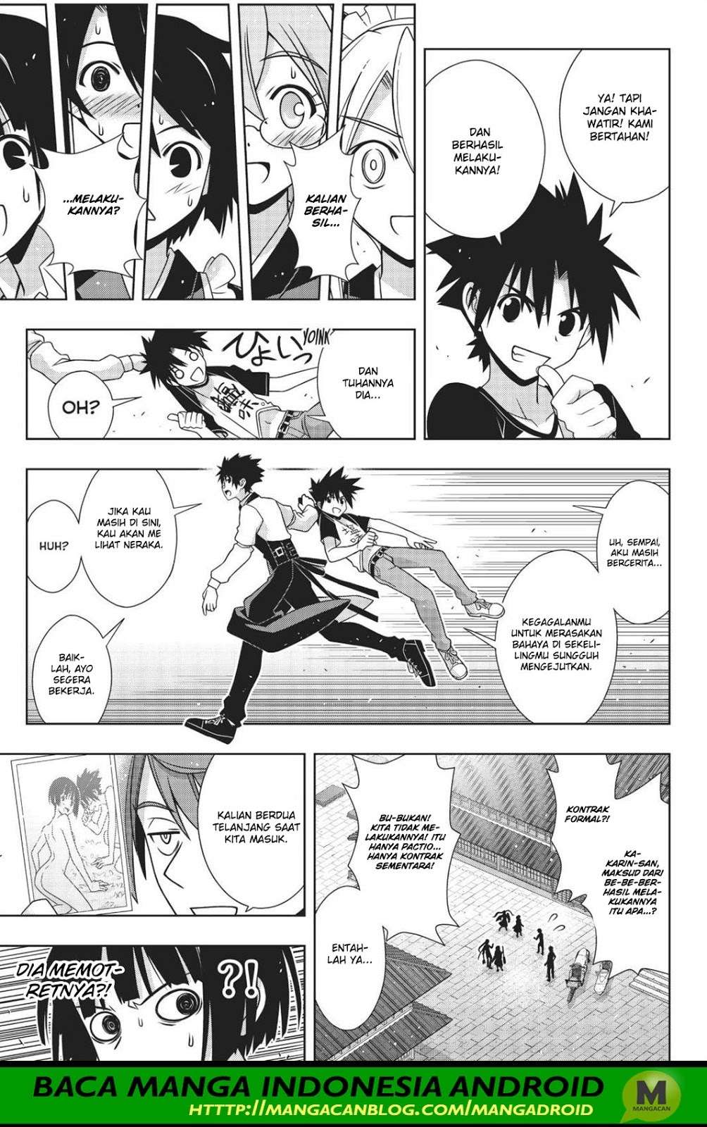 UQ Holder! Bab 156 halaman 8
