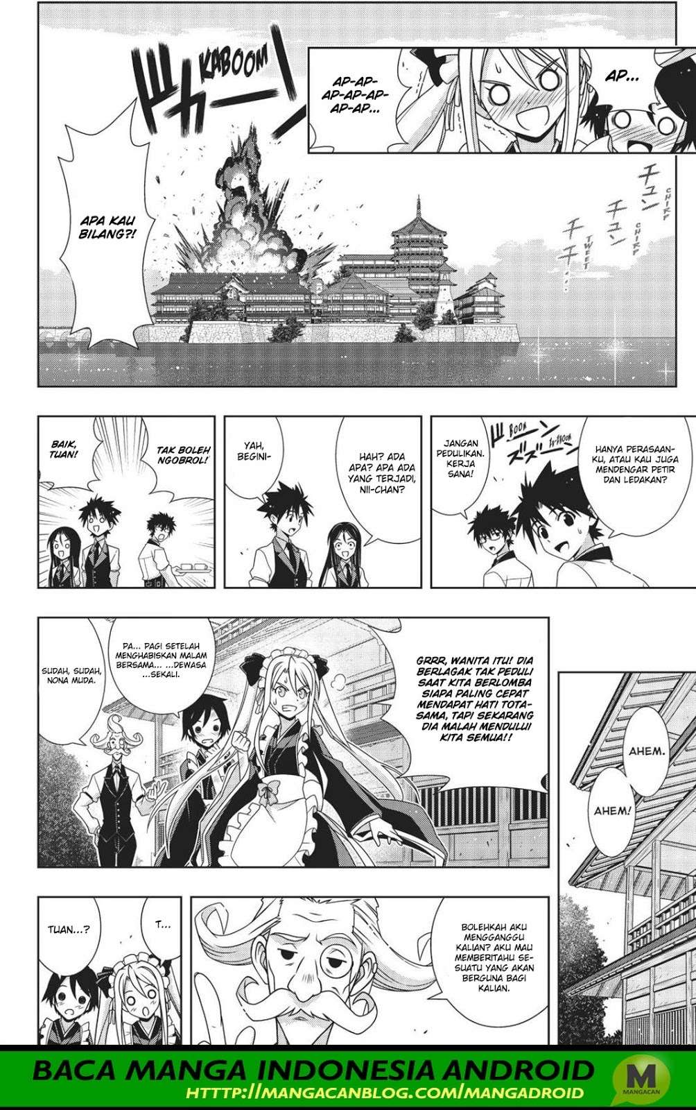 UQ Holder! Bab 156 halaman 9