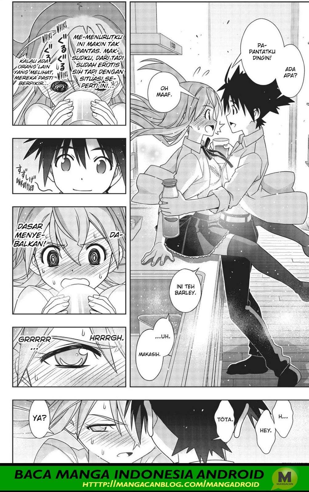 UQ Holder! Bab 156 halaman 33