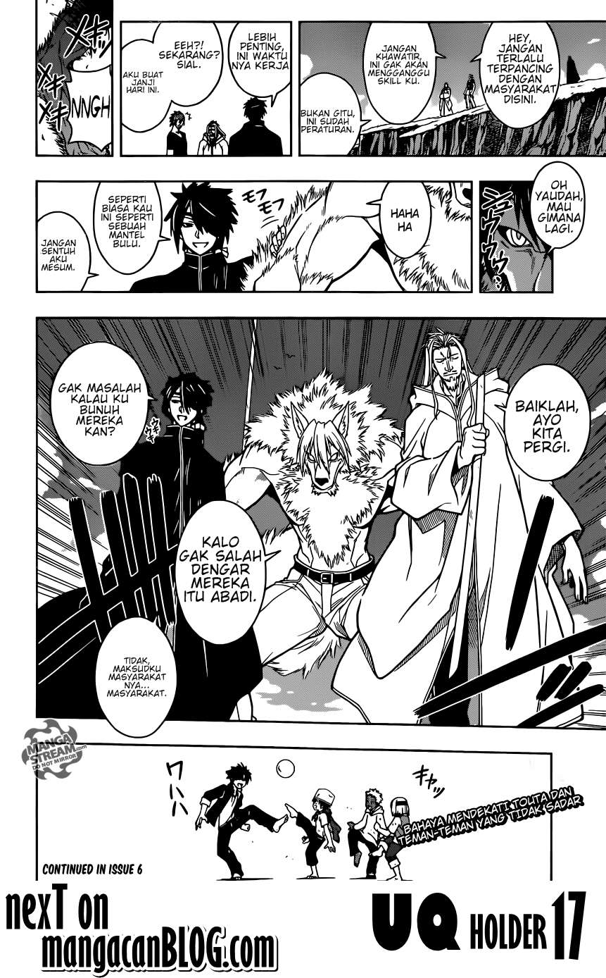 UQ Holder! Bab 16 halaman 18