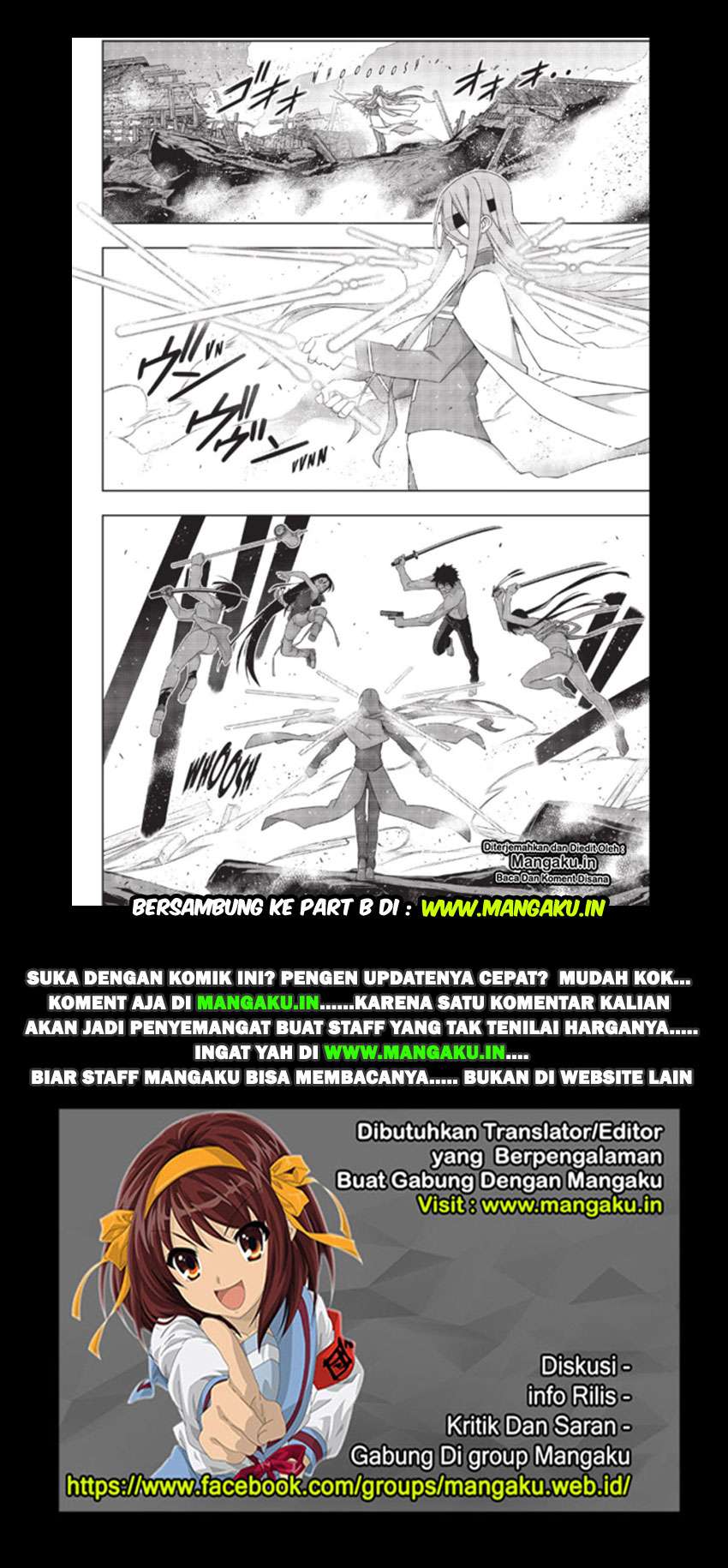 UQ Holder! Bab 163 halaman 22
