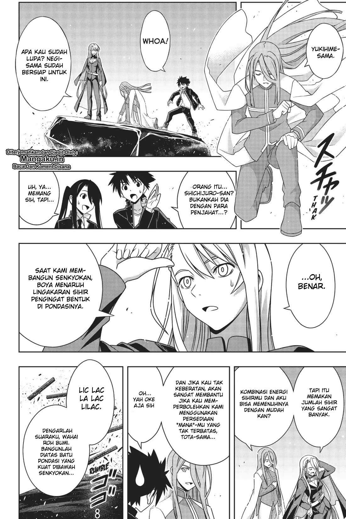 UQ Holder! Bab 166 halaman 5
