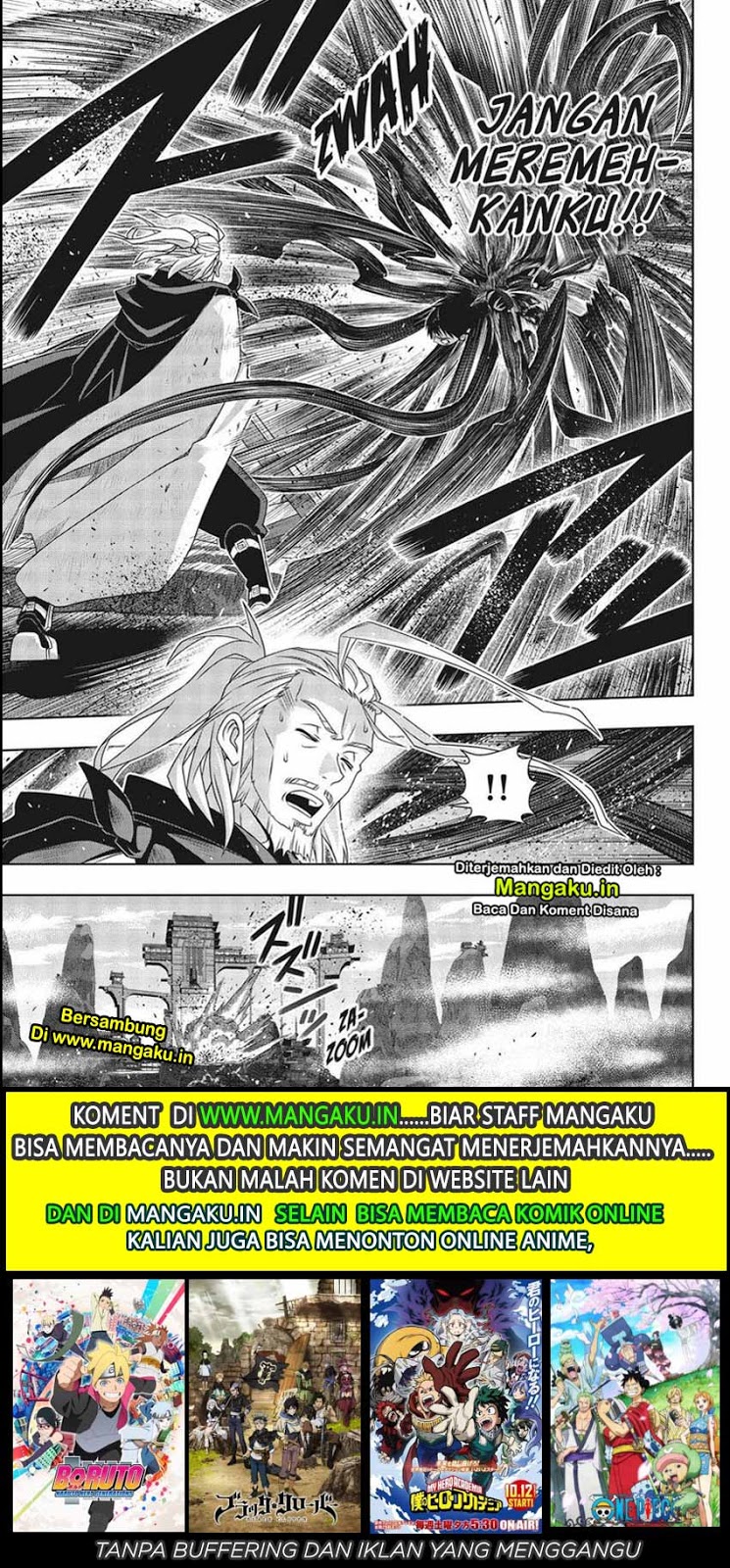 UQ Holder! Bab 171.1 halaman 22