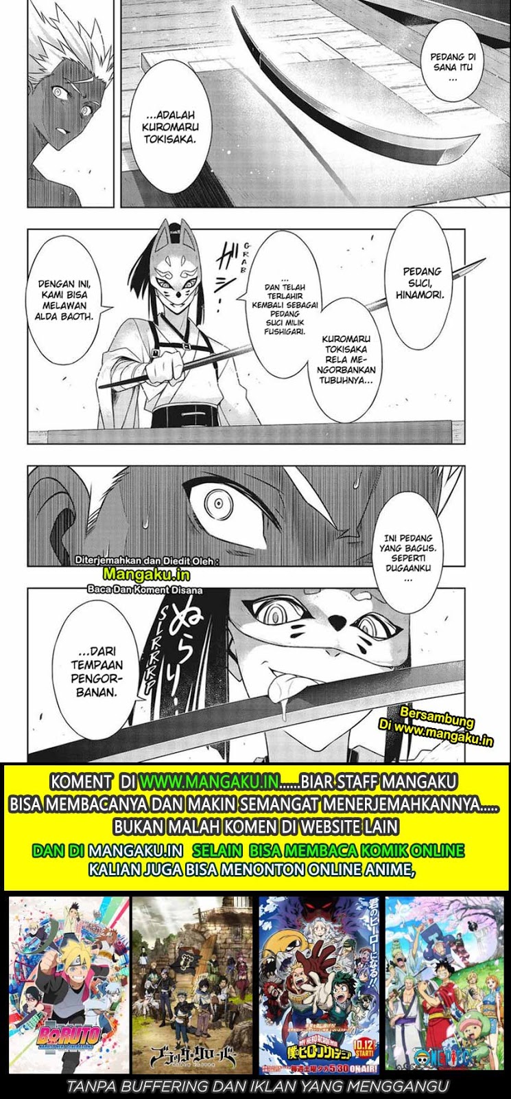 UQ Holder! Bab 171.2 halaman 21