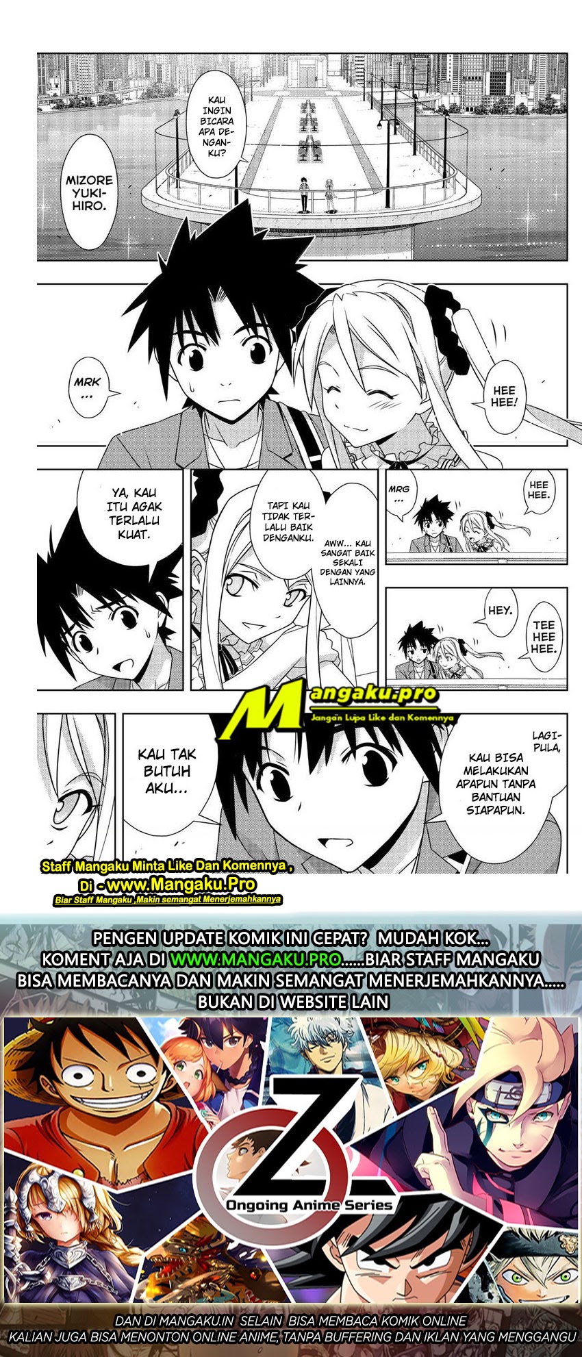 UQ Holder! Bab 174.1 halaman 21