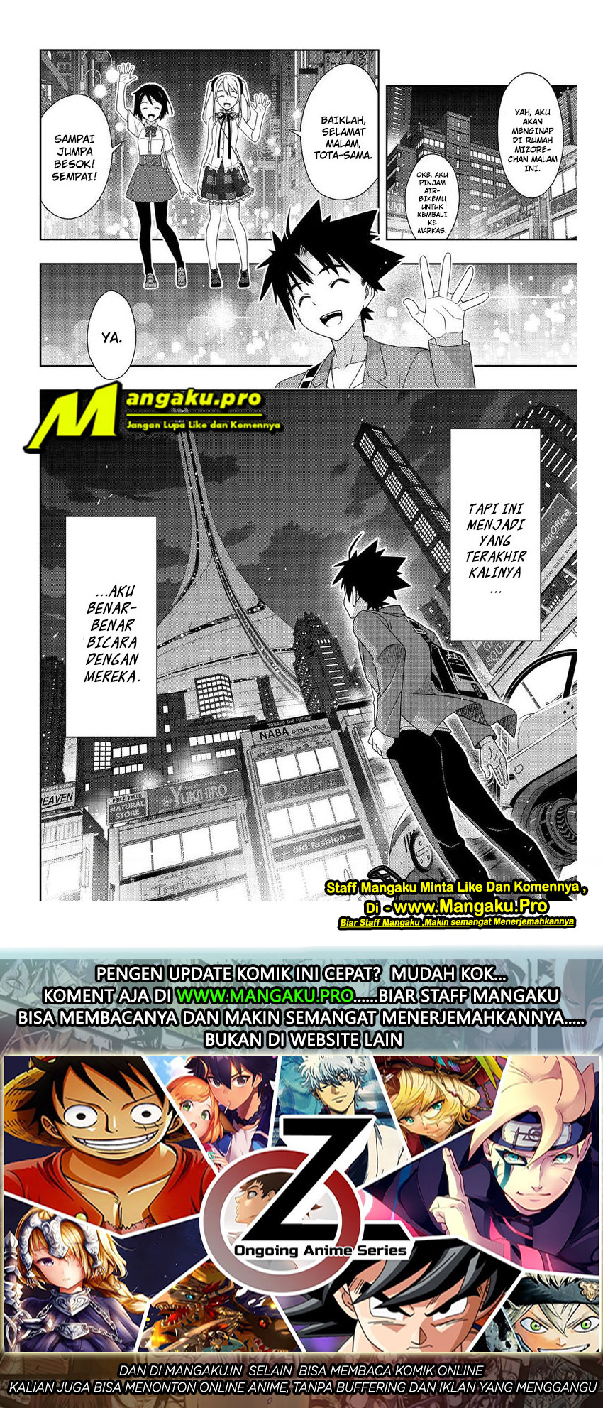 UQ Holder! Bab 174.2 halaman 23