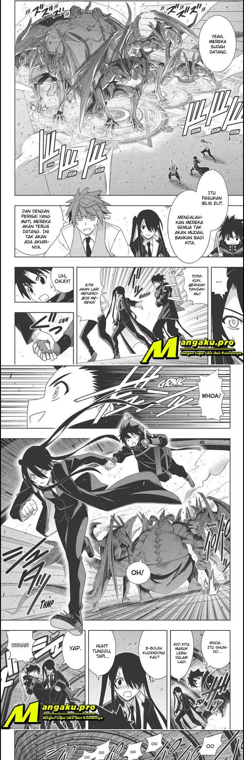 UQ Holder! Bab 180.1 halaman 5