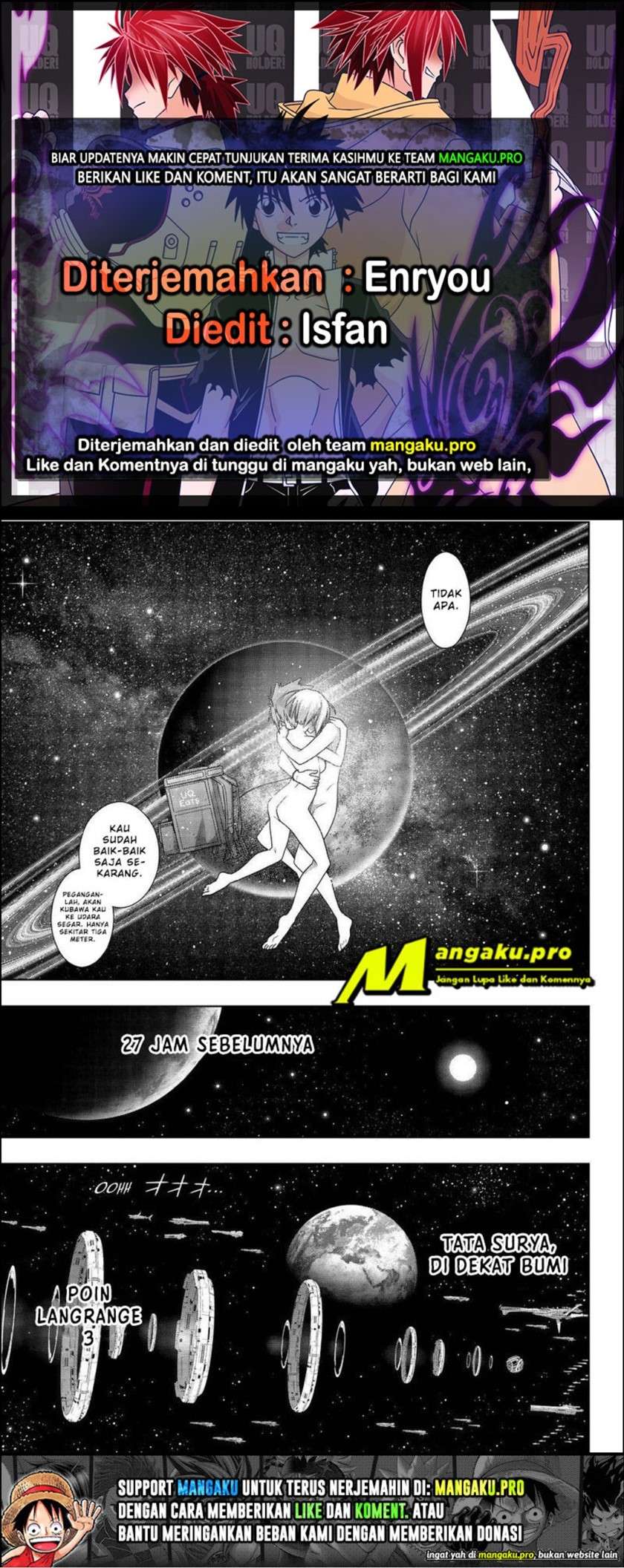 UQ Holder! Bab 182.2 halaman 1
