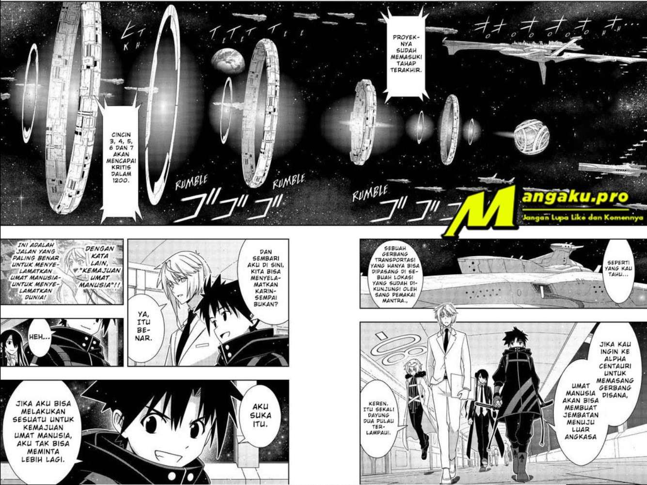UQ Holder! Bab 182.2 halaman 2