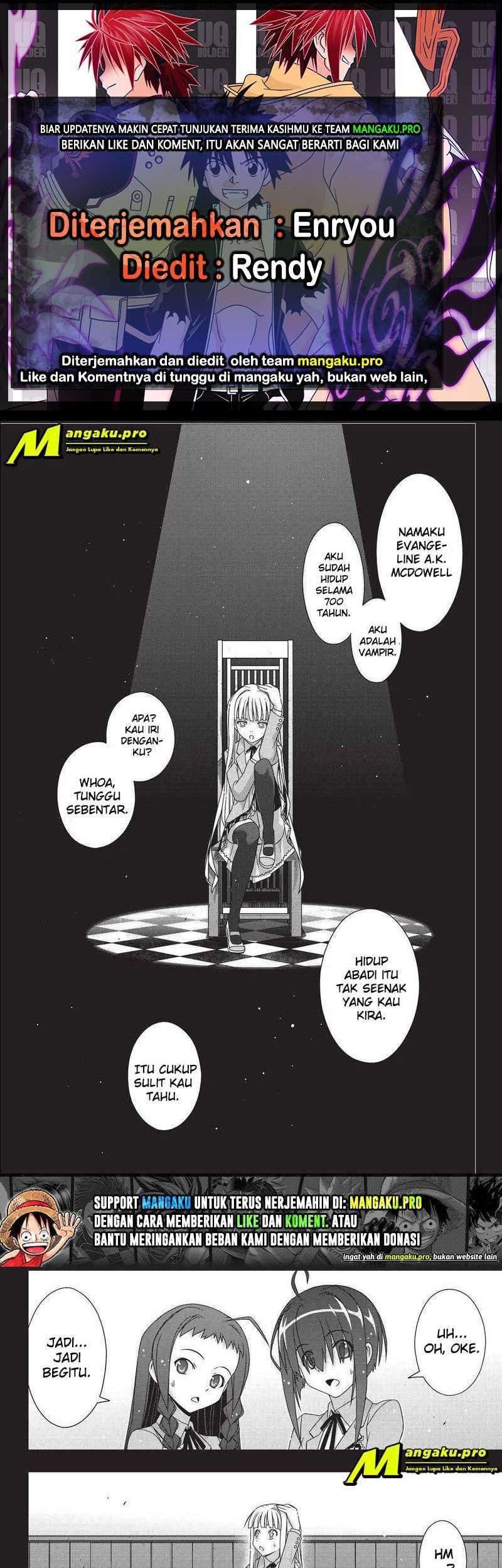 UQ Holder! Bab 183.1 halaman 1