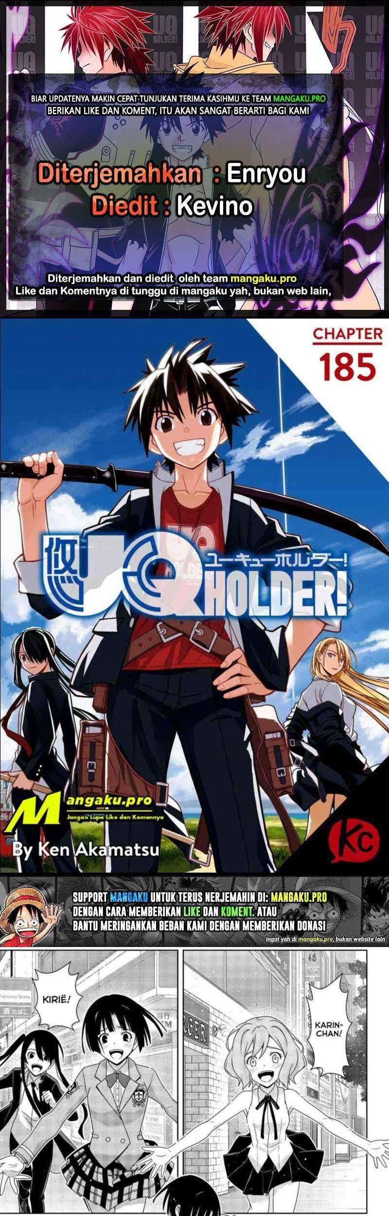 UQ Holder! Bab 185.1 halaman 1