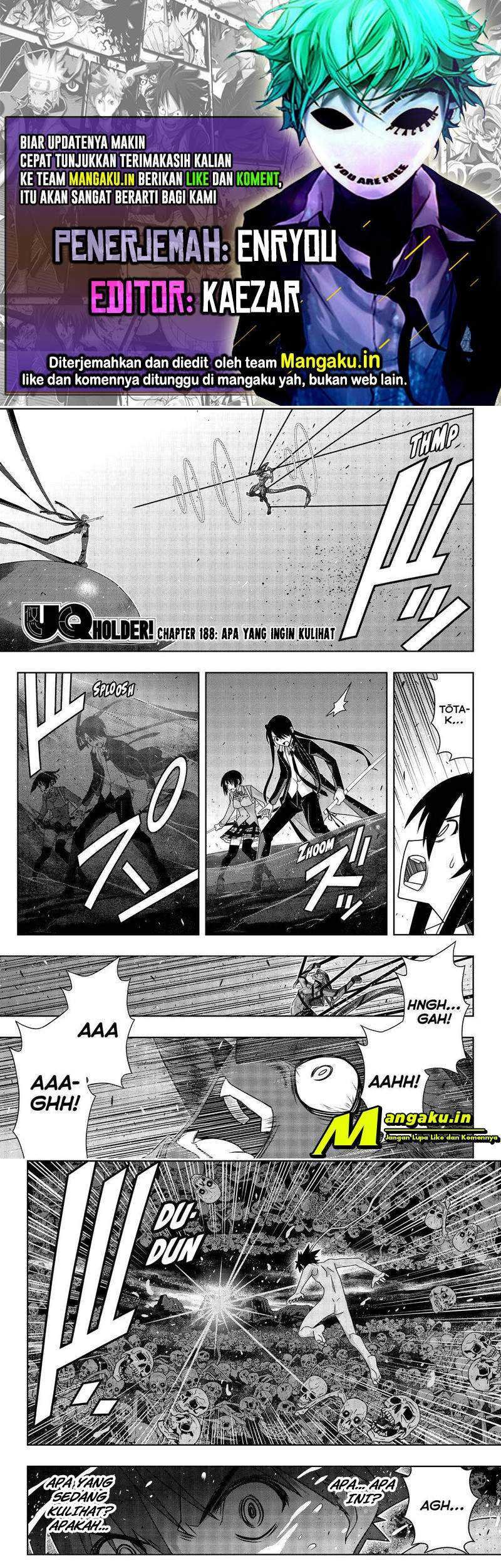 UQ Holder! Bab 188 halaman 1