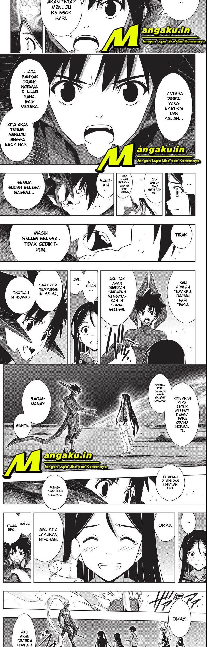UQ Holder! Bab 190.2 halaman 9