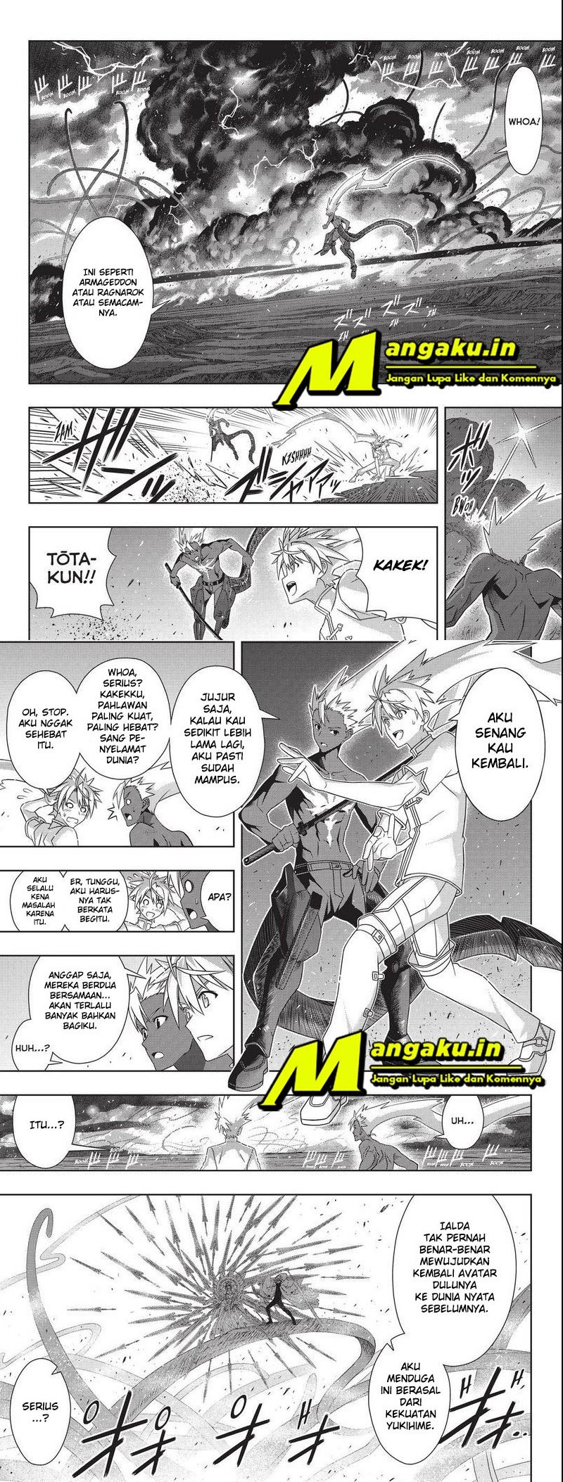 UQ Holder! Bab 190.2 halaman 11