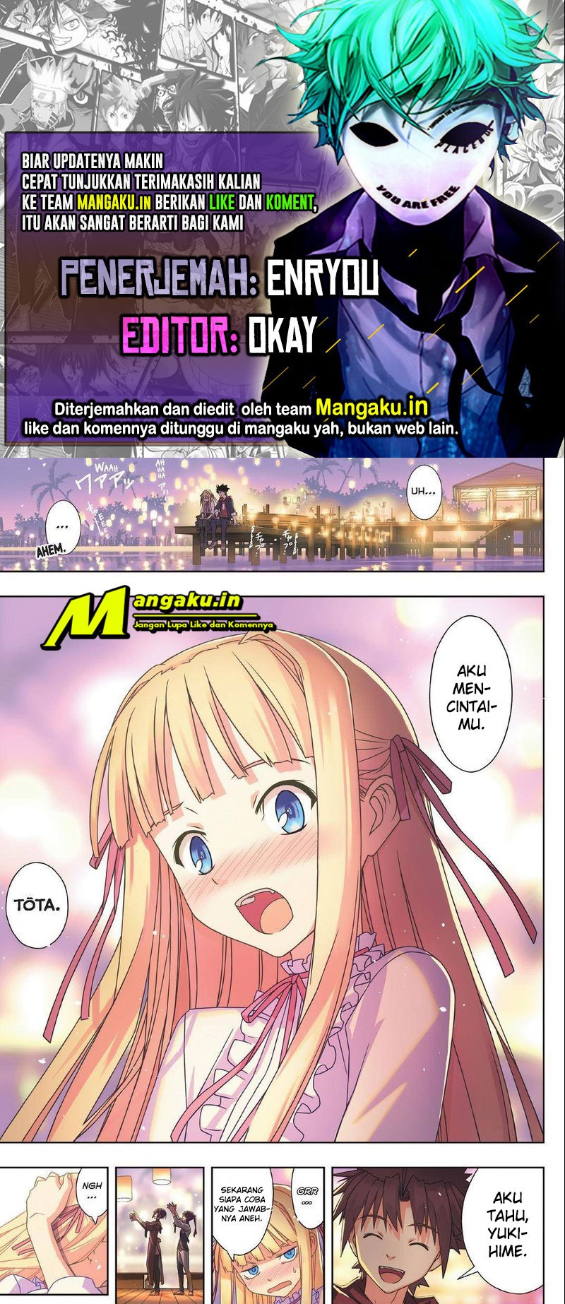 UQ Holder! Bab 192.1 halaman 1