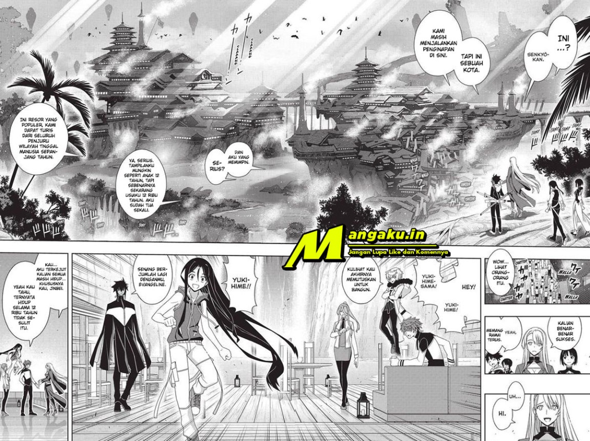 UQ Holder! chapter 192.2 halaman 14