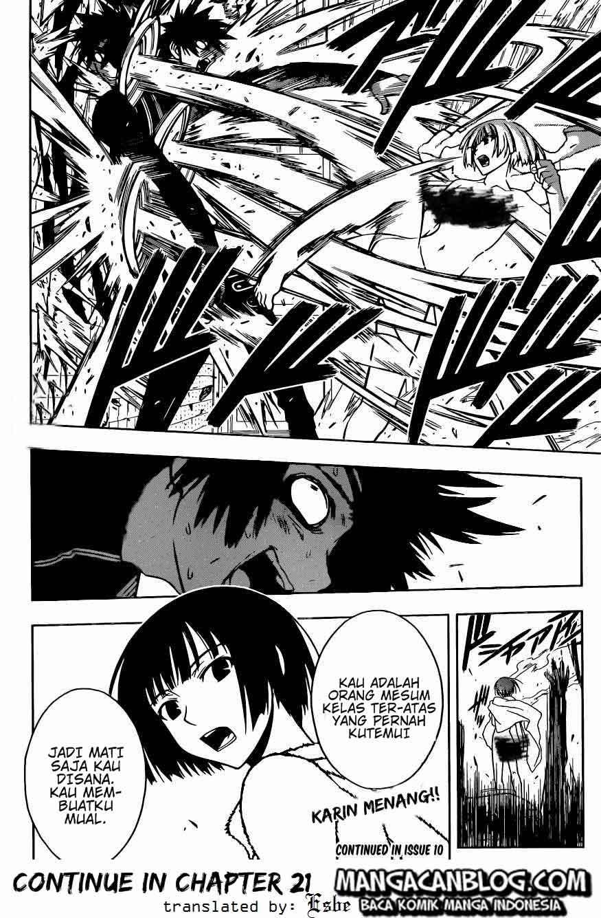 UQ Holder! Bab 20 halaman 17