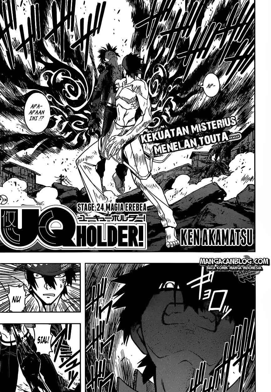 UQ Holder! Bab 24 halaman 1