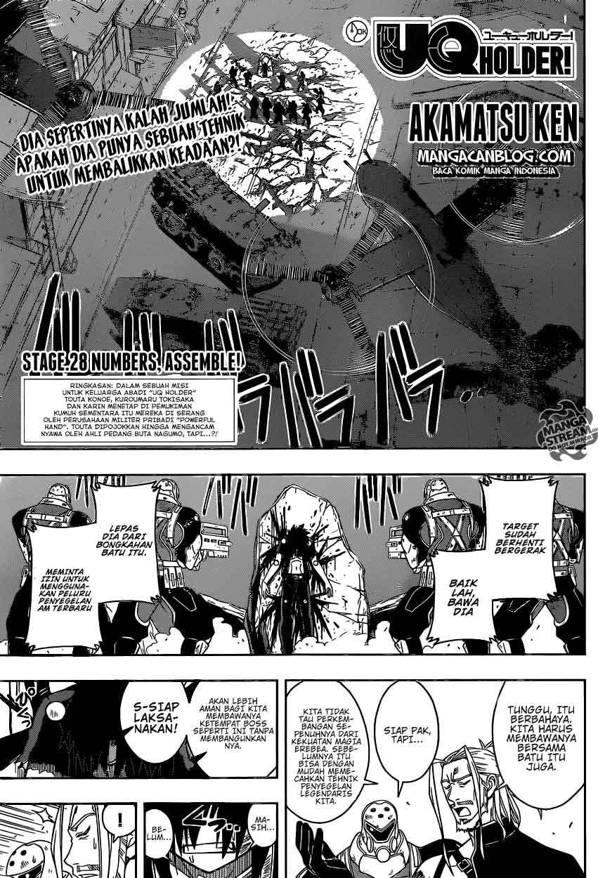 UQ Holder! Bab 28 halaman 1