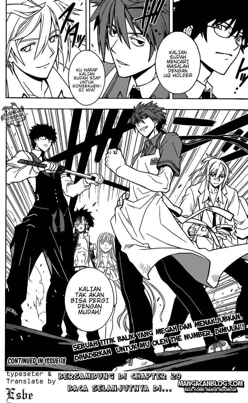 UQ Holder! Bab 28 halaman 17