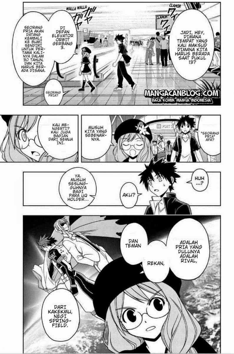 UQ Holder! Bab 33 halaman 14