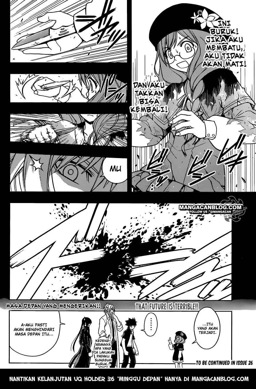 UQ Holder! Bab 35 halaman 17