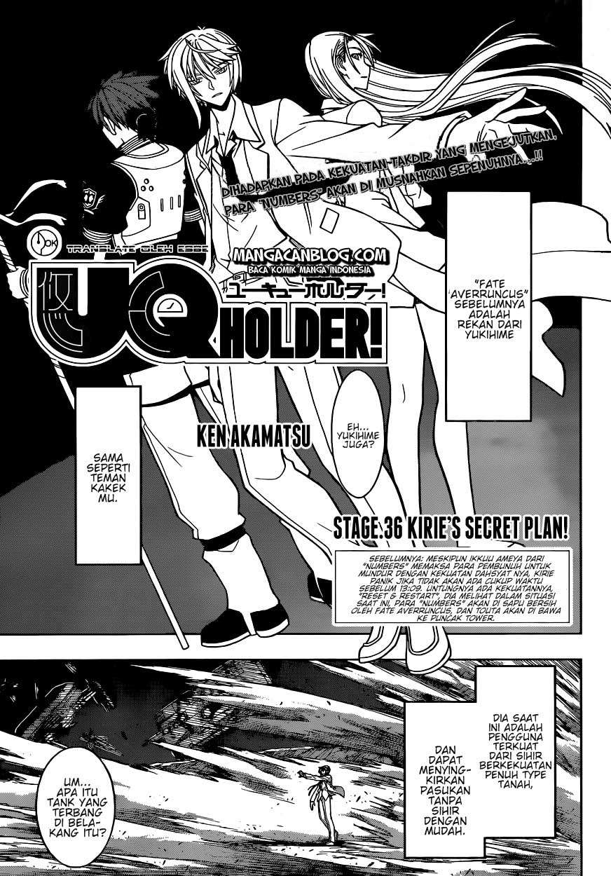 UQ Holder! chapter 36 halaman 1
