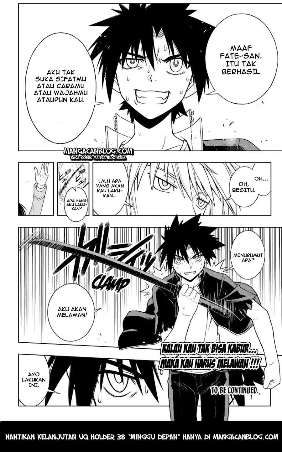 UQ Holder! Bab 37 halaman 16