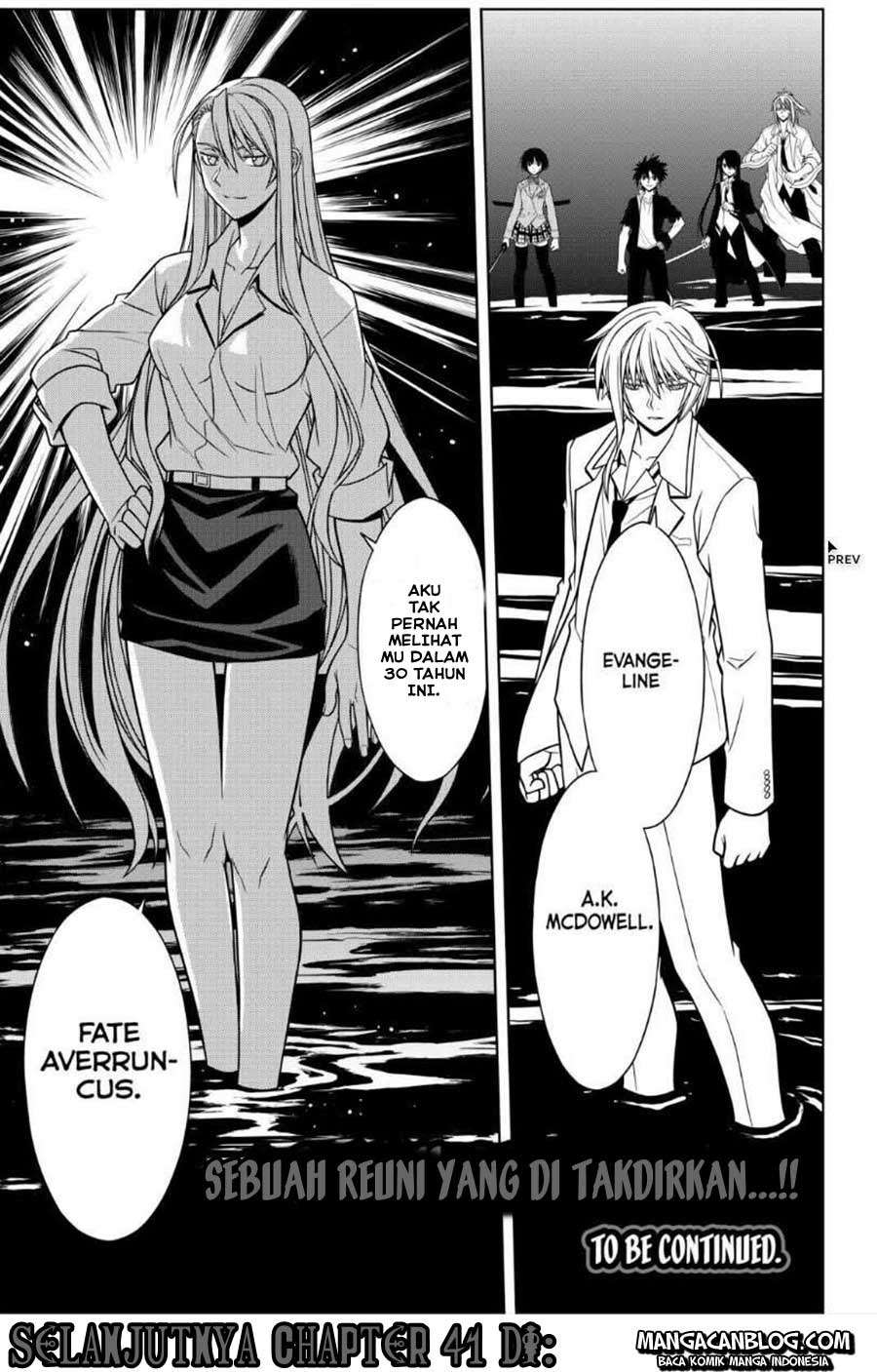 UQ Holder! Bab 40 halaman 21