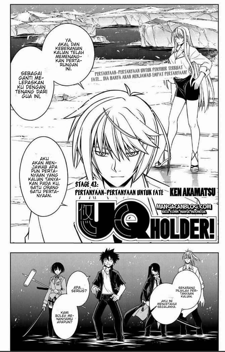 UQ Holder! Bab 42 halaman 1
