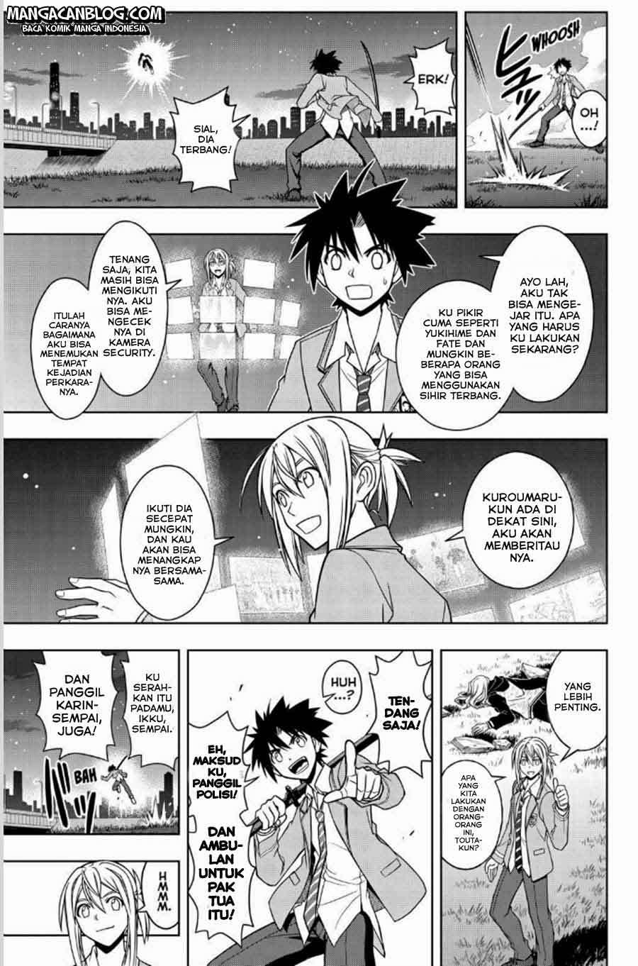 UQ Holder! Bab 46 halaman 16