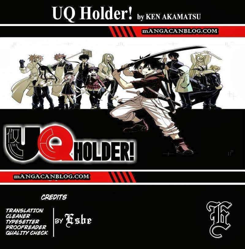 UQ Holder! Bab 5 halaman 1
