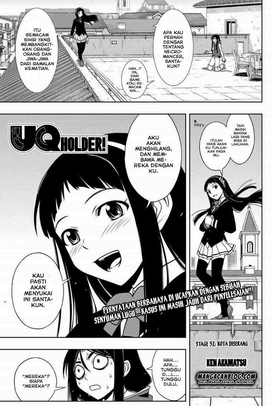 UQ Holder! chapter 52 halaman 1