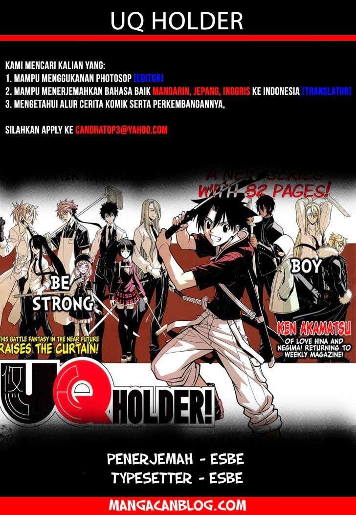 UQ Holder! chapter 52 halaman 2