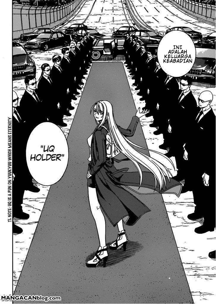 UQ Holder! Bab 6 halaman 12