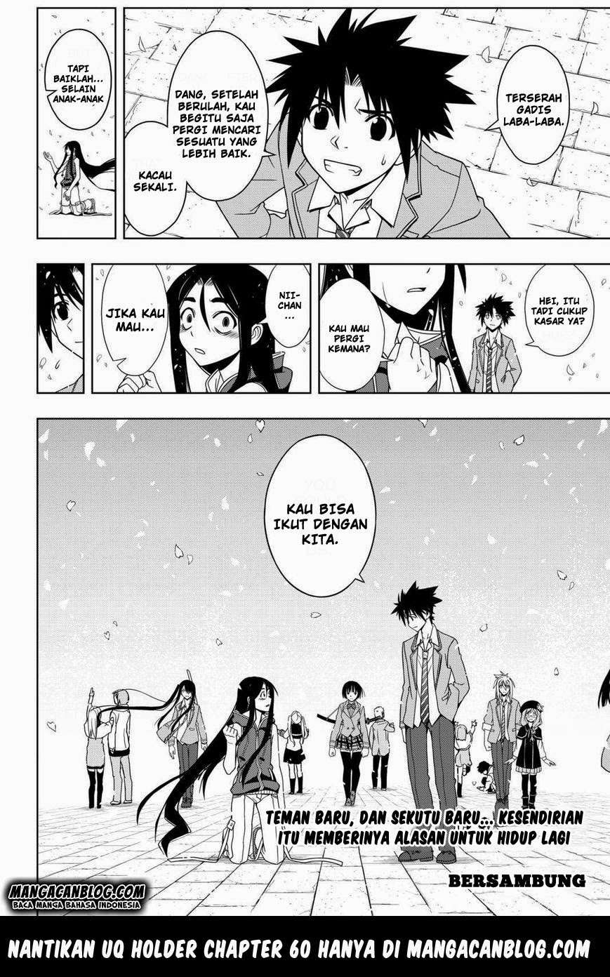 UQ Holder! Bab 60 halaman 19