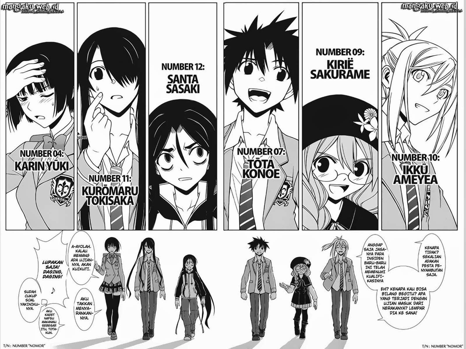 UQ Holder! Bab 62 halaman 12