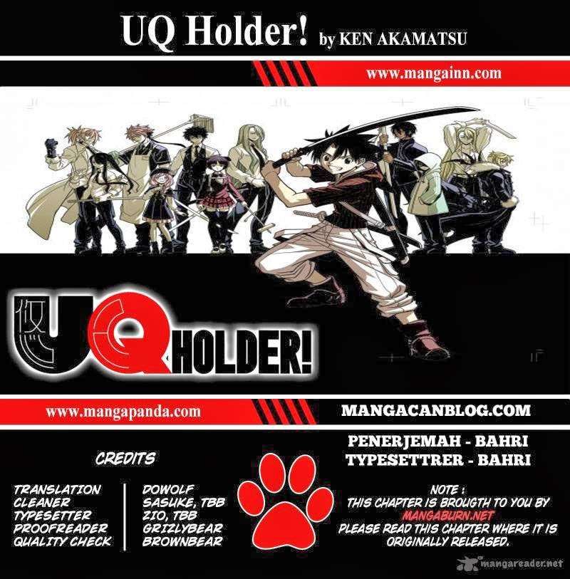 UQ Holder! Bab 7 halaman 1