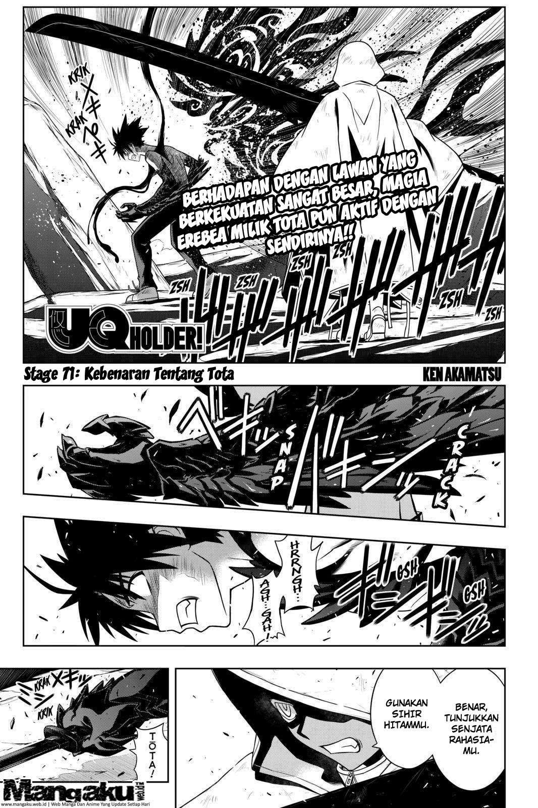 UQ Holder! chapter 71 halaman 2