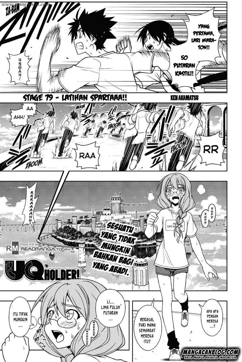 UQ Holder! Bab 79 halaman 1
