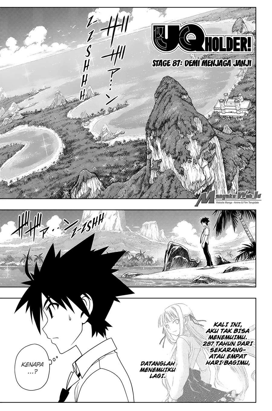 UQ Holder! Bab 87 halaman 1